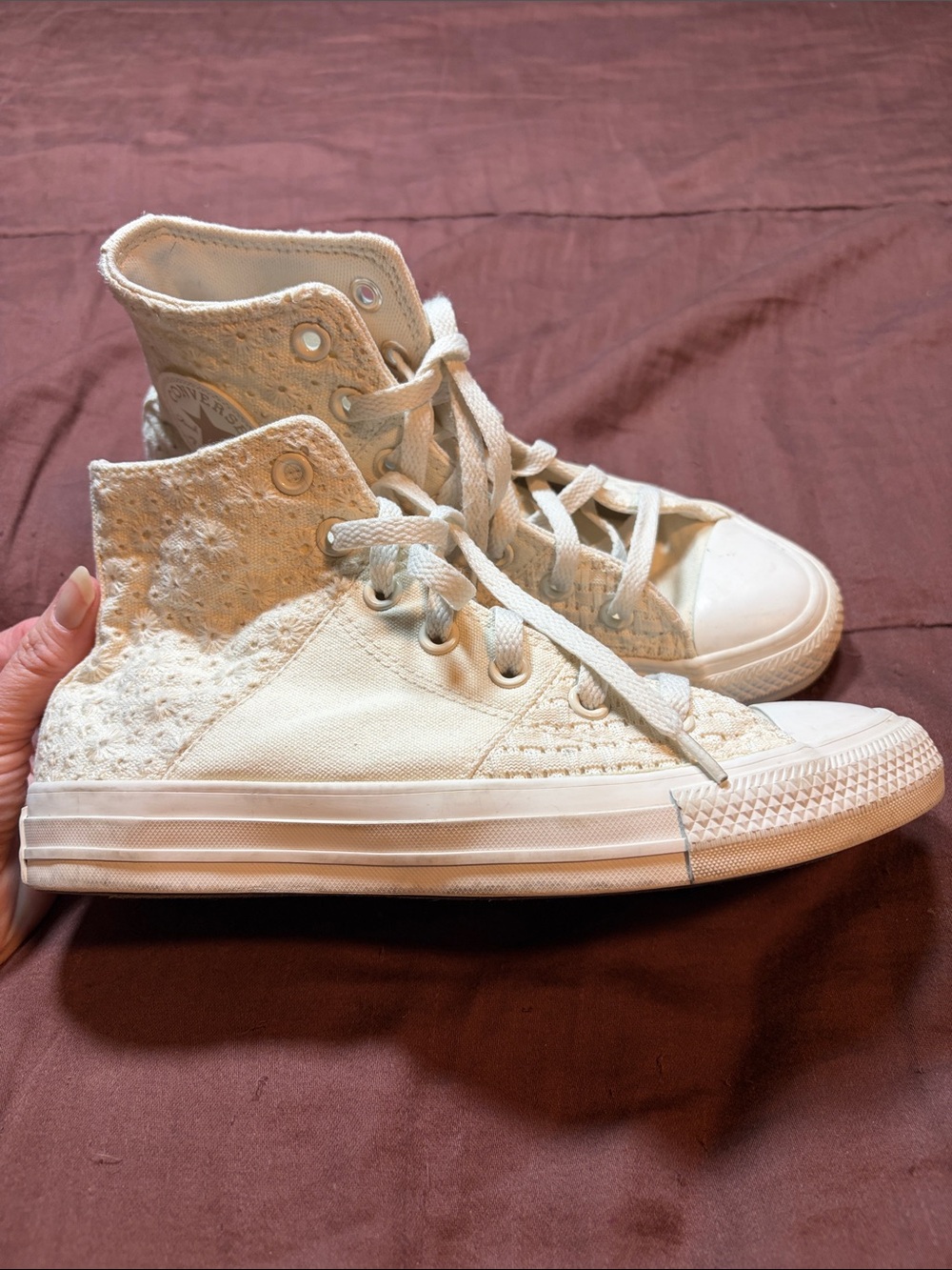 Hi-Top Sneakers by Converse Brand. EUC!